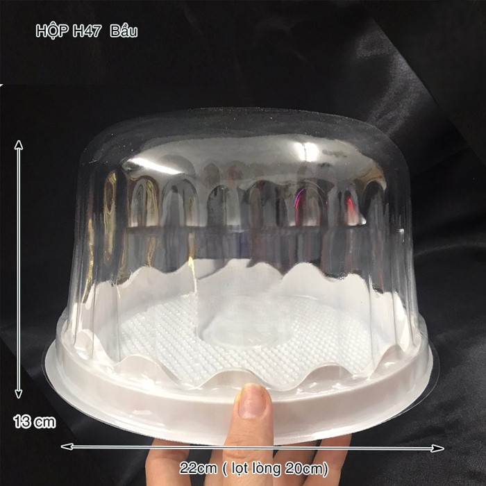 Hộp H47 nắp bầu/ 100c