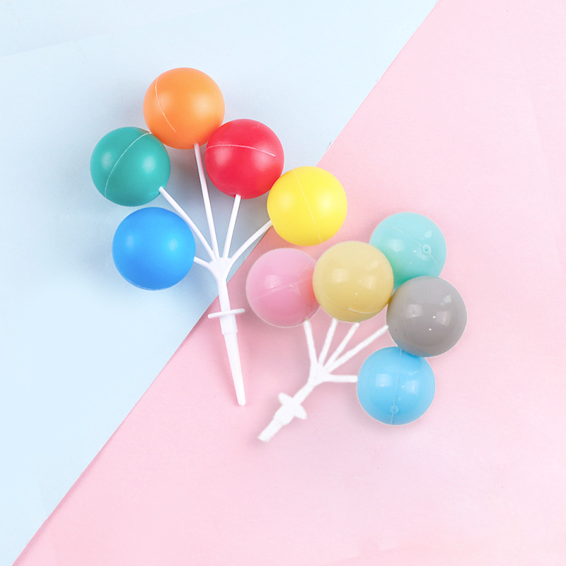 Chùm bóng nhựa/ Màu Pastel