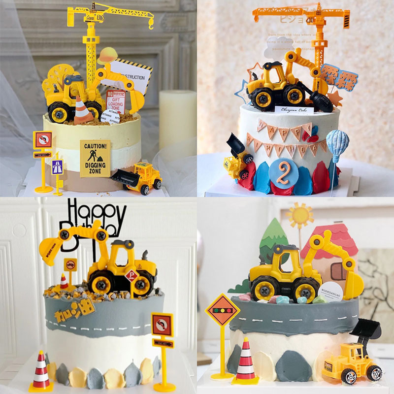 Bộ 6 máy xúc