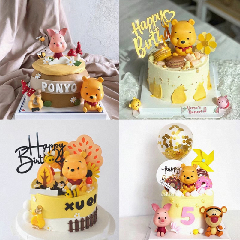 Bộ 3 gấu Pooh, Hổ, Heo