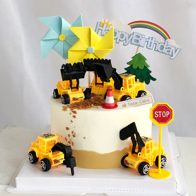 Bộ 6 máy xúc