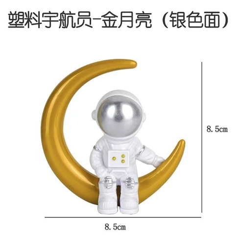 Mô Hình Phi Hành Gia Mini Trang Trí Bánh Kem
