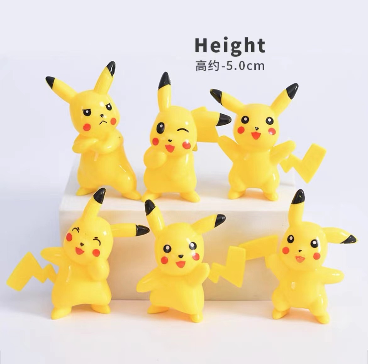 Pikachu bộ 6c