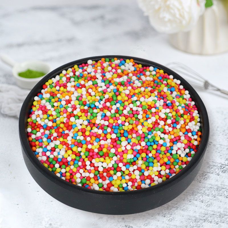 Bi cốm tròn/ Mix màu 500g