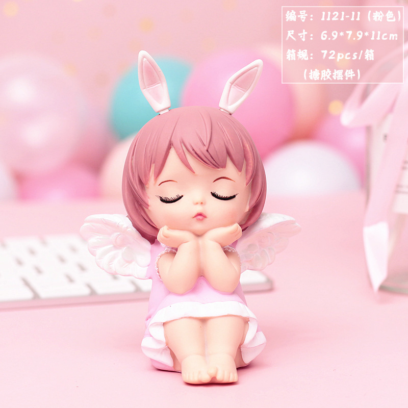 Mô Hình Thiên Thần Mini Trang Trí Bánh Kem