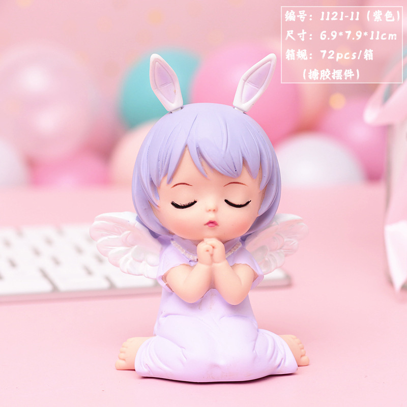 Mô Hình Thiên Thần Mini Trang Trí Bánh Kem
