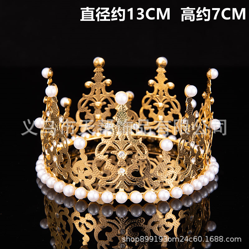Vương miện ngọc trai to