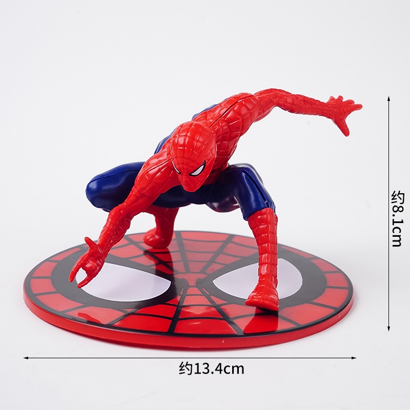 Mô Hình Người Nhện Spider-Man Mini Trang Trí Bánh Kem