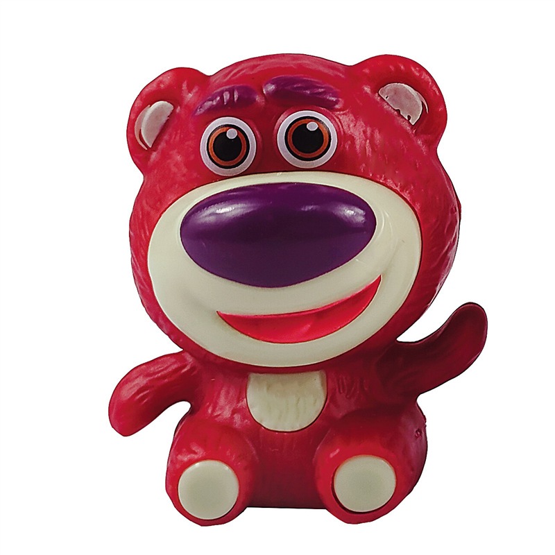 Mô Hình Gấu Dâu Lotso Mini Trang Trí Bánh Kem
