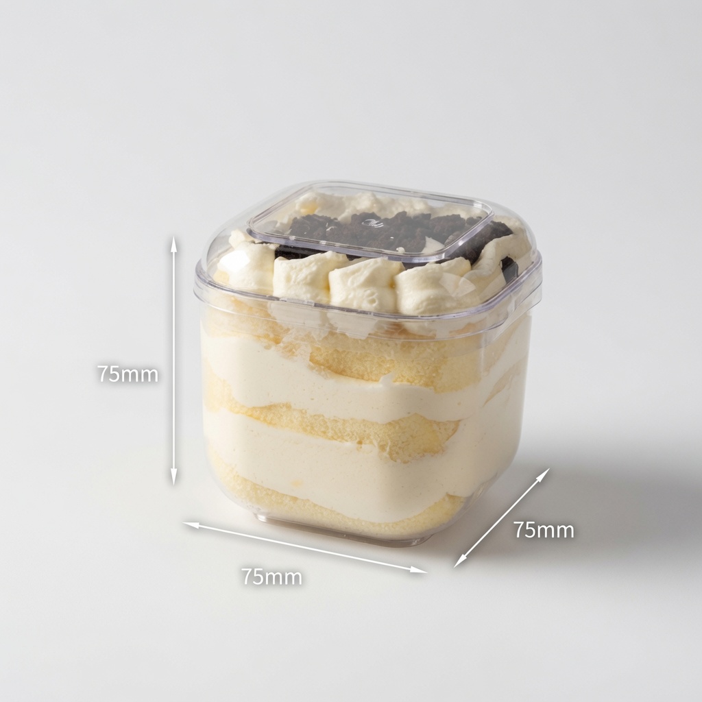Set 10 Cốc Tròn, Tim, Vuông Đựng Bánh