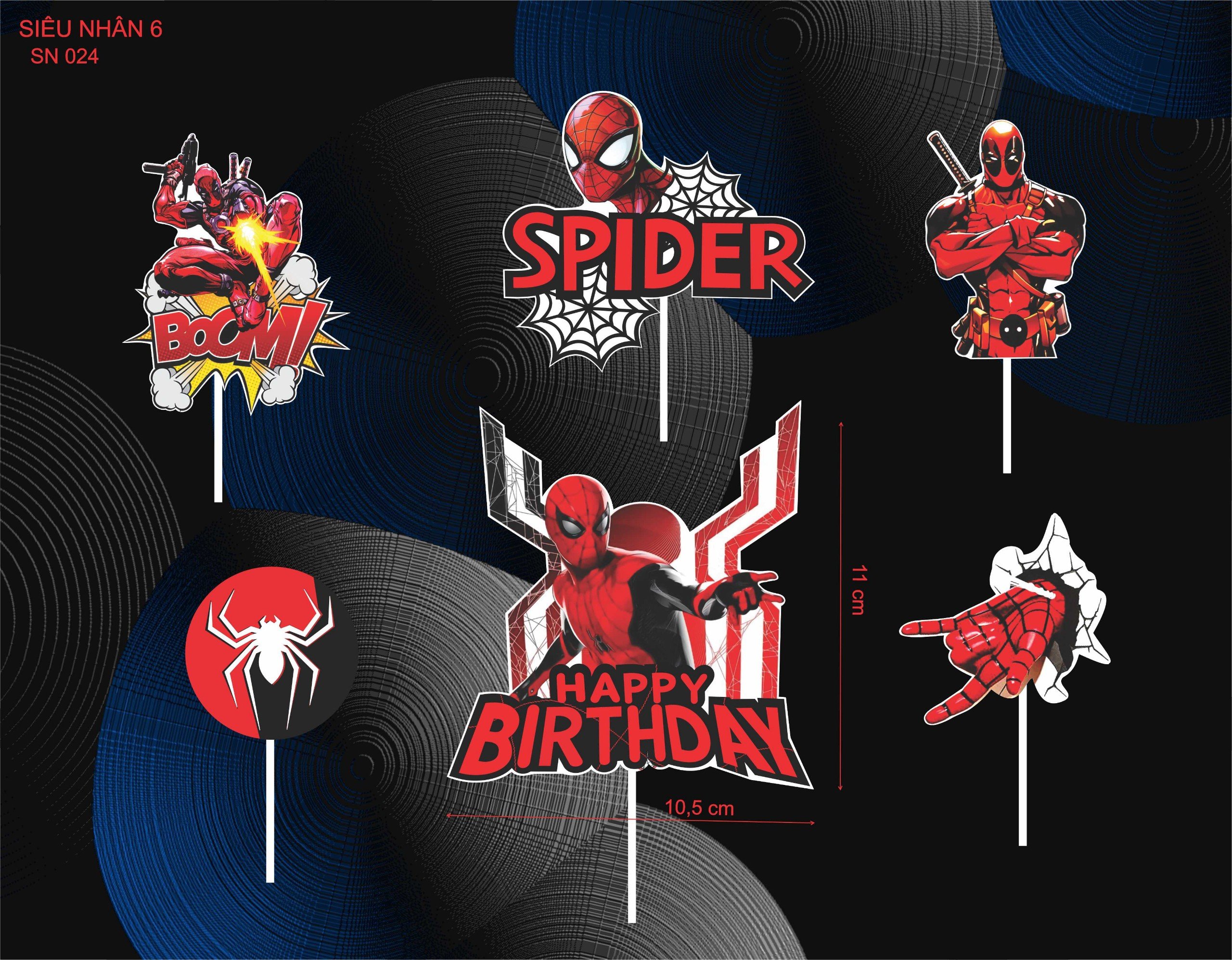 Set giấy: Người nhện 19