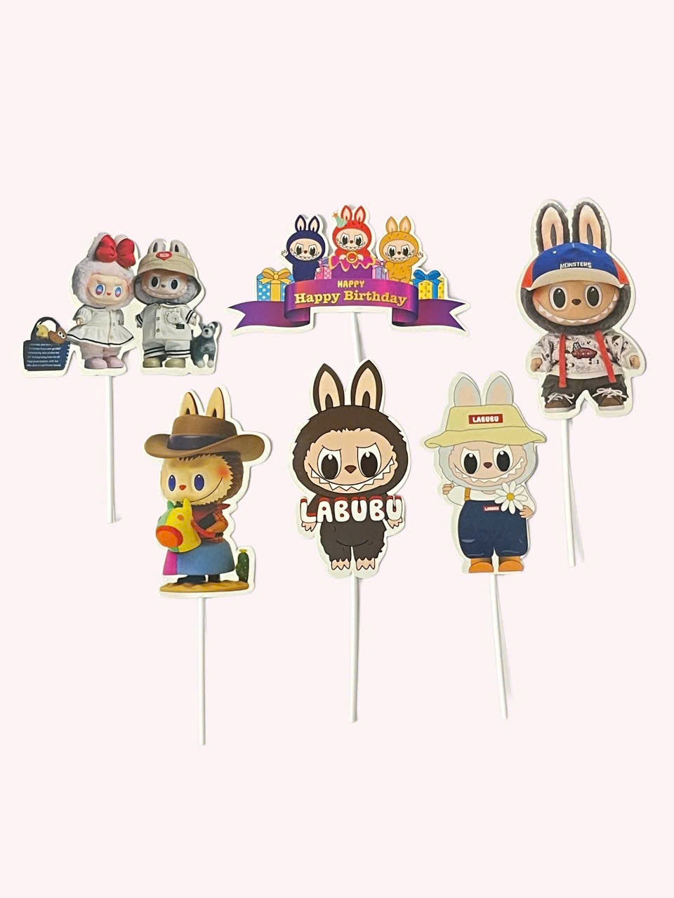Set giấy LABUBU: 9