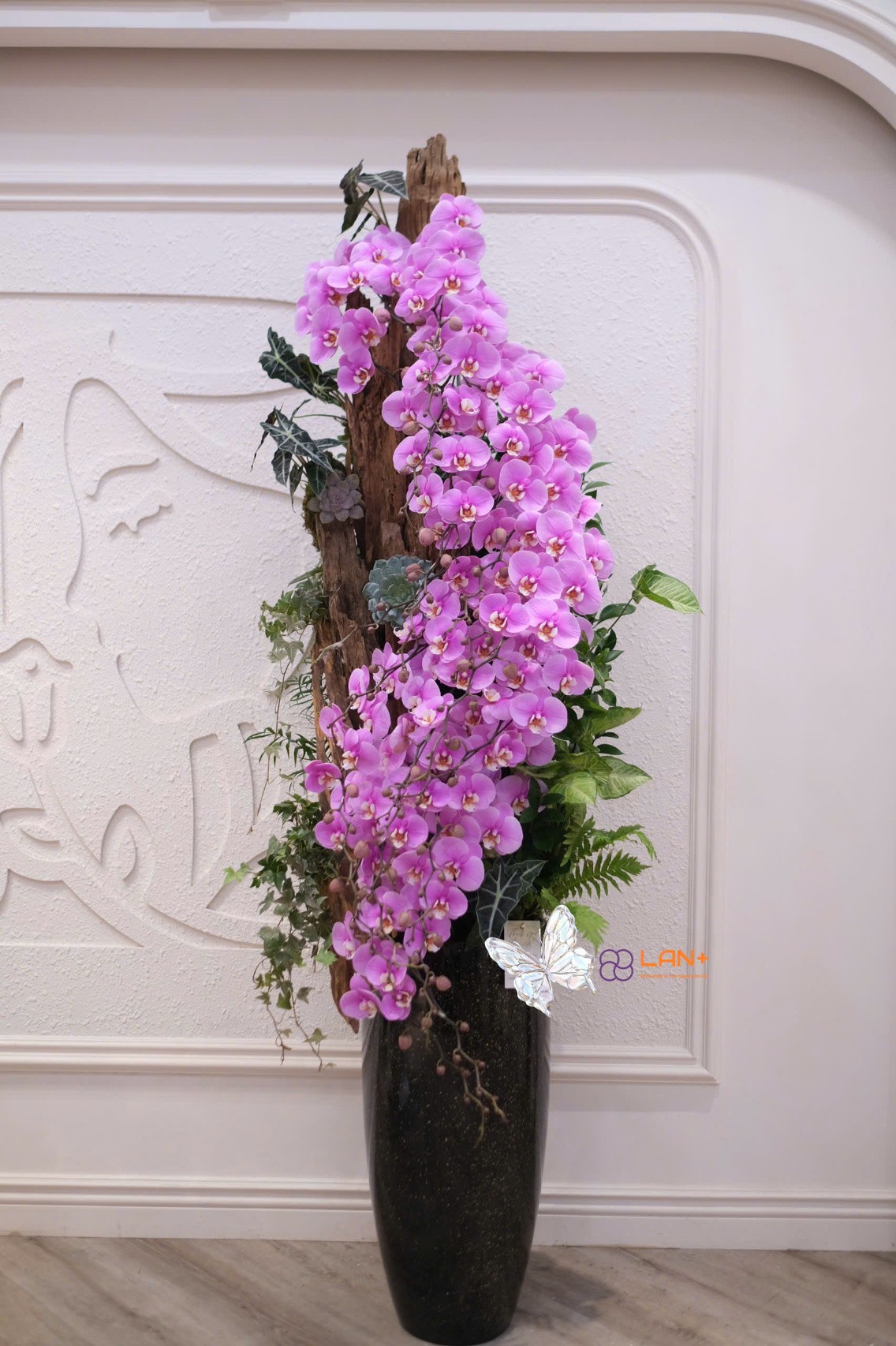 CHẬU TIỂU CẢNH 20 CÀNH TRỒNG TRÊN CHẬU COMPOSITE