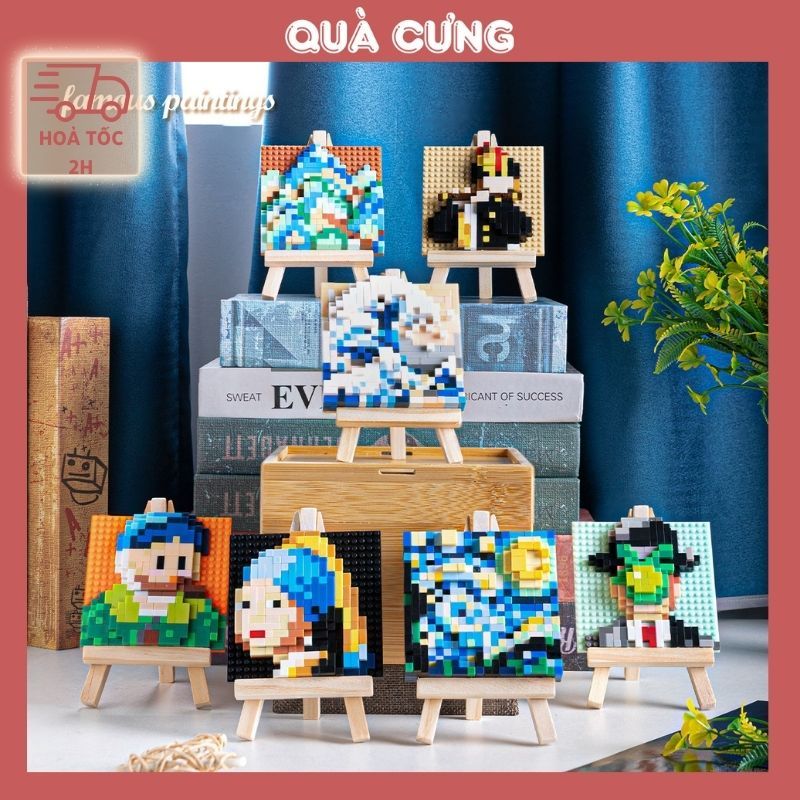 Quà tặng mô hình lắp ráp các bức tranh nổi tiếng để tặng sinh nhật, tặng người yêu
