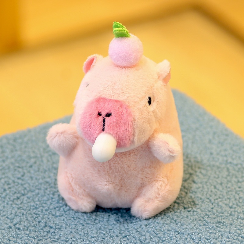Quà tặng móc khóa hình Gấu Capybara dễ thương nhiều hình dạng, màu sắc