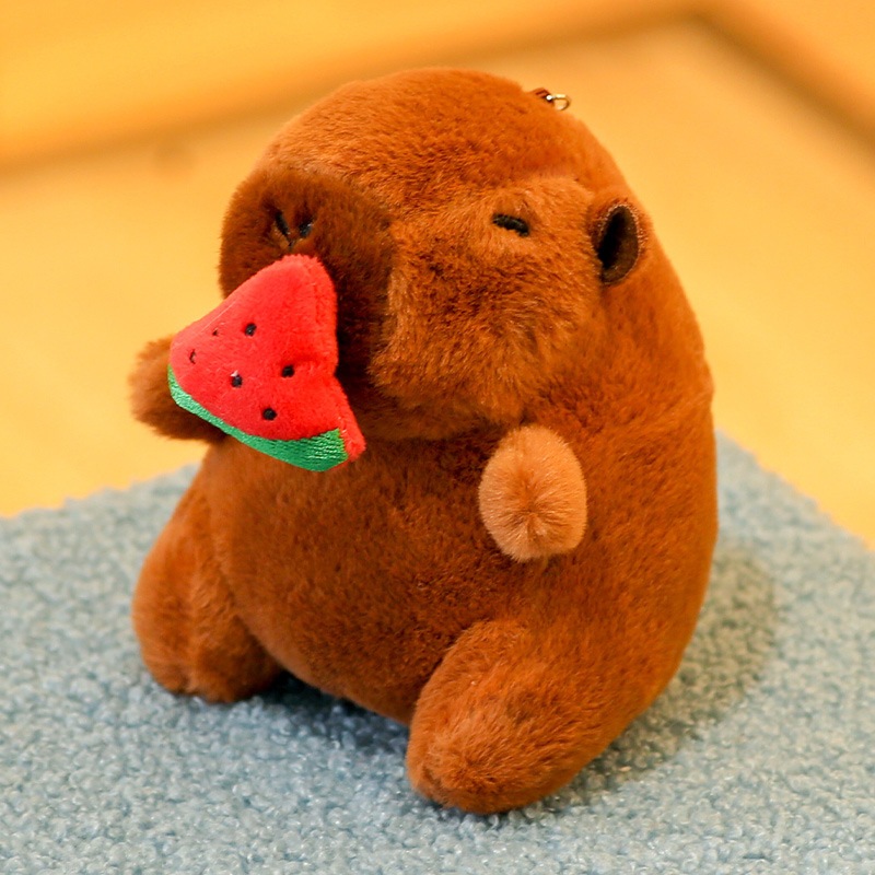 Quà tặng móc khóa hình Gấu Capybara dễ thương nhiều hình dạng, màu sắc