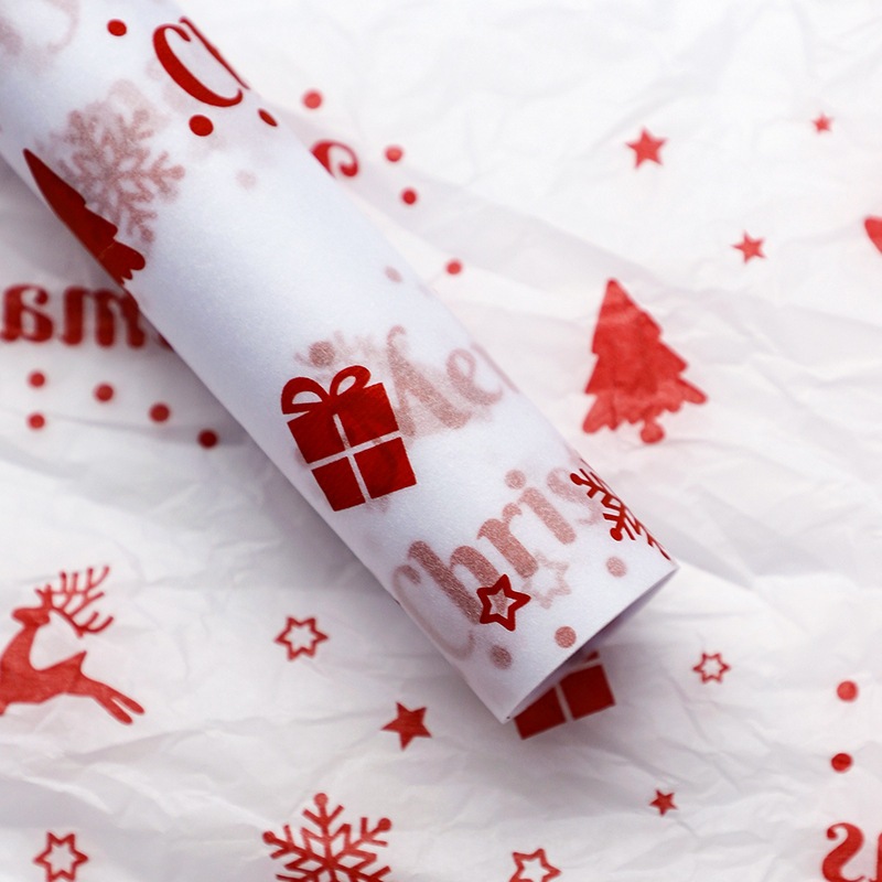 Giấy gói quà noel, giấy gói quà giáng sinh nhiều màu sắc xinh xắn dễ thương