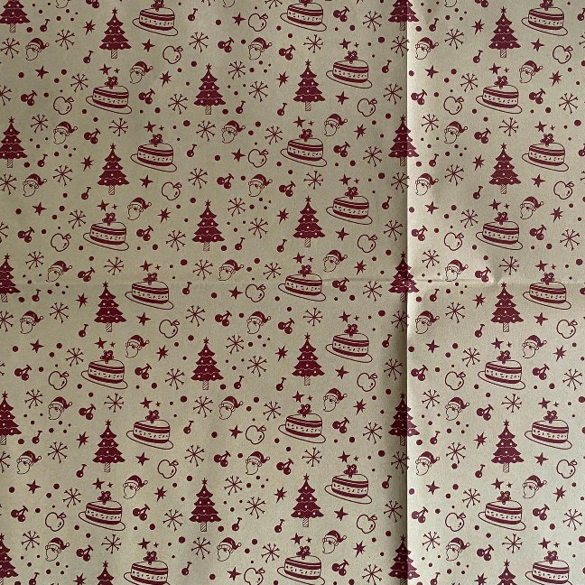 Giấy gói giáng sinh, giấy gói quà noel xinh xắn dễ thương