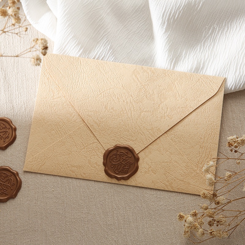 Set thiệp vintage hoa văn Dập nổi tặng kèm dịp sinh nhật, ngày kỉ niệm