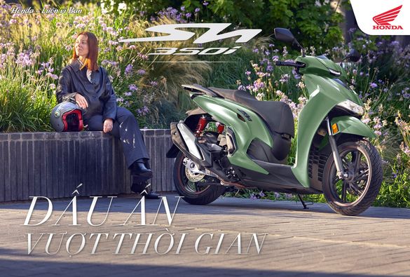 SH350i Hoàn Toàn mới - Dấu Ấn Vượt Thời Gian