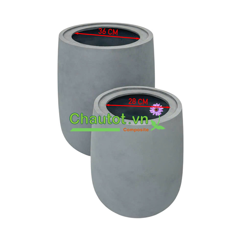 Chậu Composite Tròn BAOBINH - CT2087