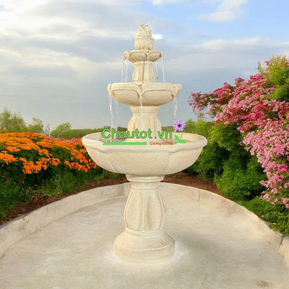 Đài phun nước composite tròn BAOBINH - CT2092