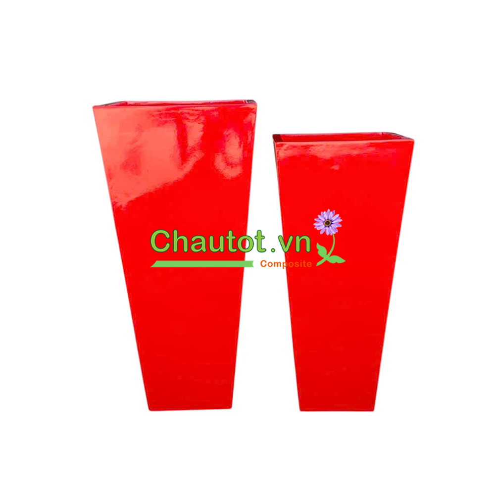 Chậu Composite Vuông Vót BAOBINH - CT2082
