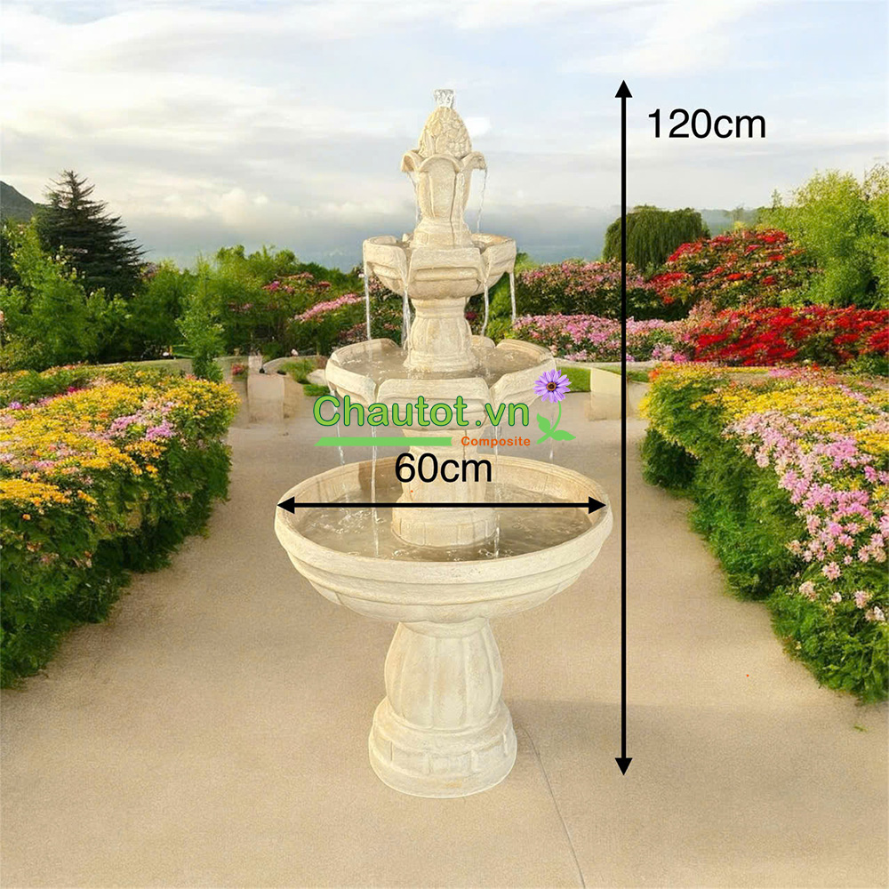 Thác nước composite tròn BAOBINH - CT2093