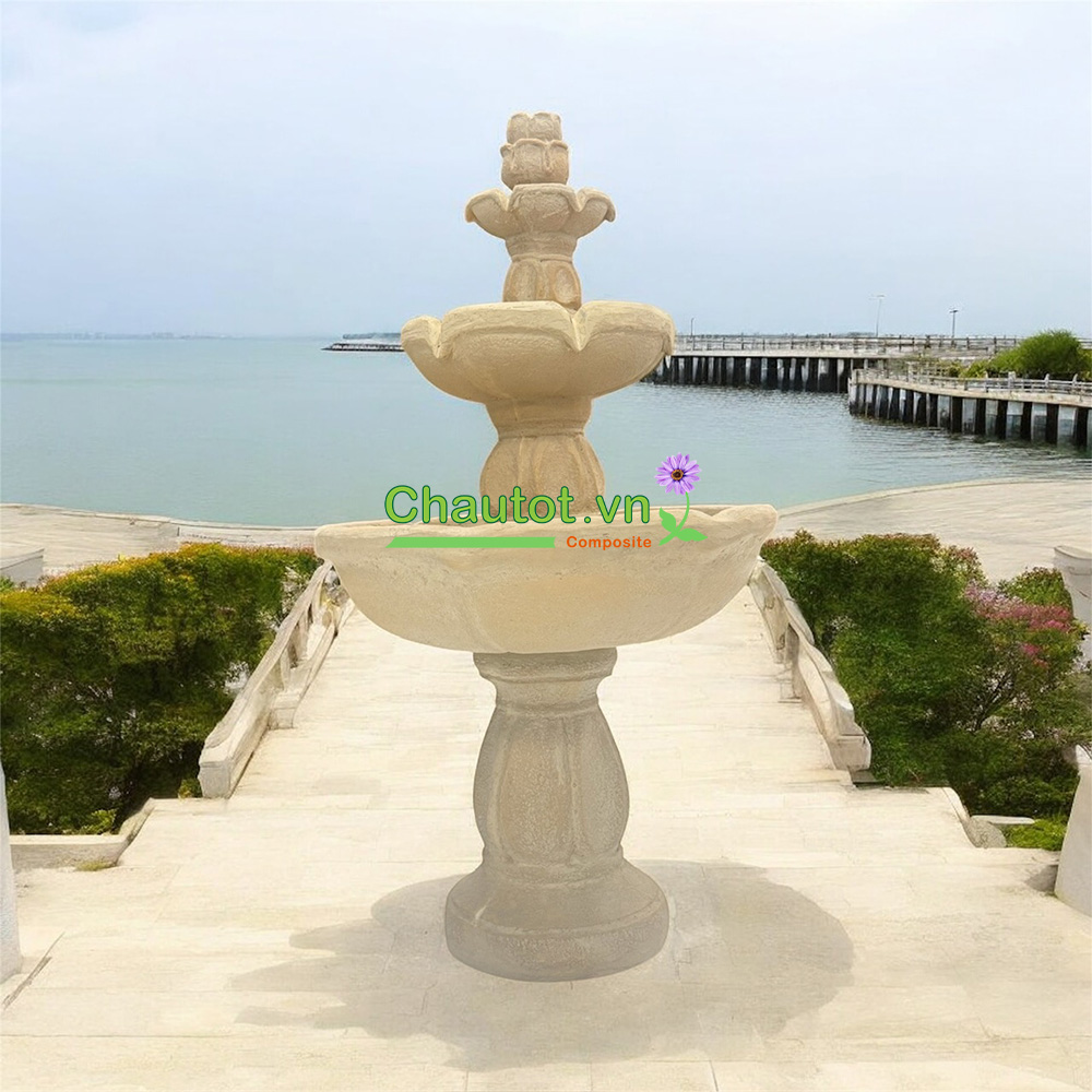 Đài phun nước composite tròn BAOBINH - CT2092