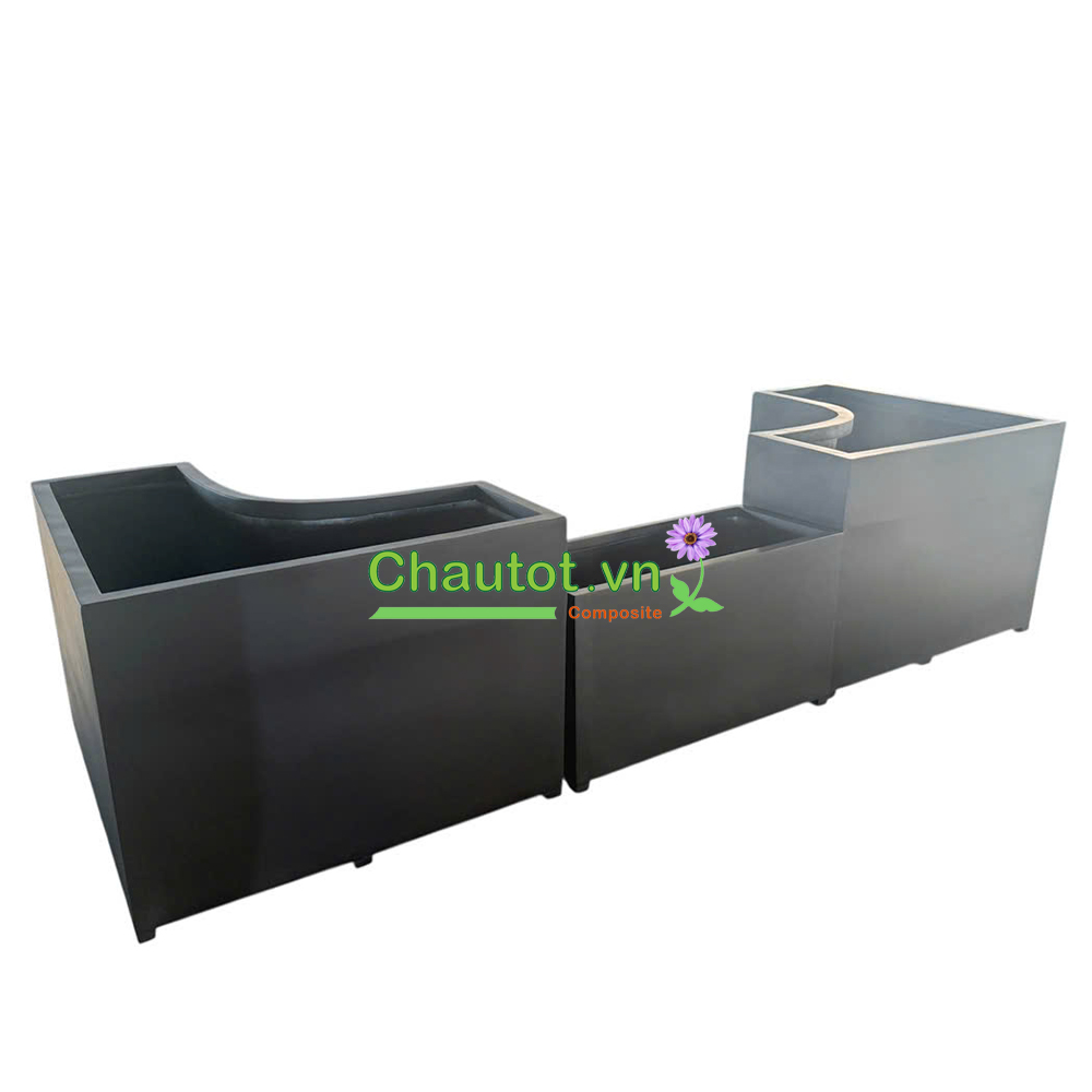 Chậu Composite Góc BAOBINH - CT2077