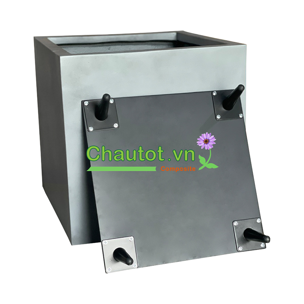 Chậu Composite Vuông kèm Chân đế BAOBINH CT2063