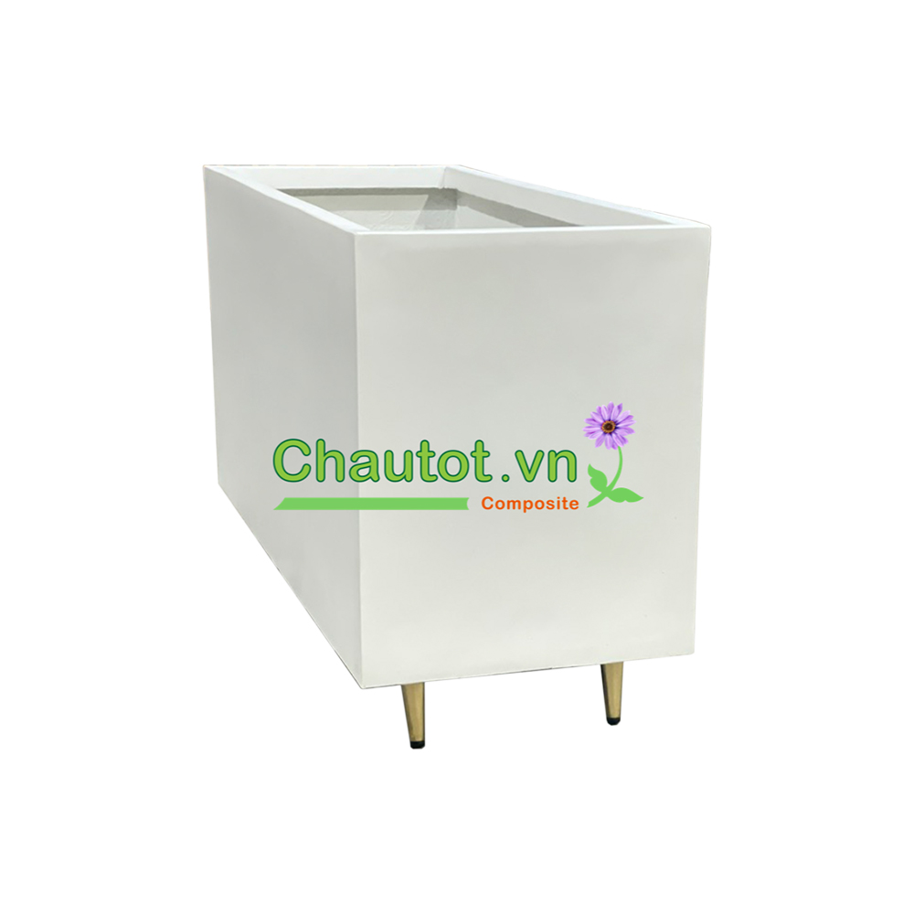Chậu Composite Chữ Nhật kèm Chân đế BAOBINH CT2065
