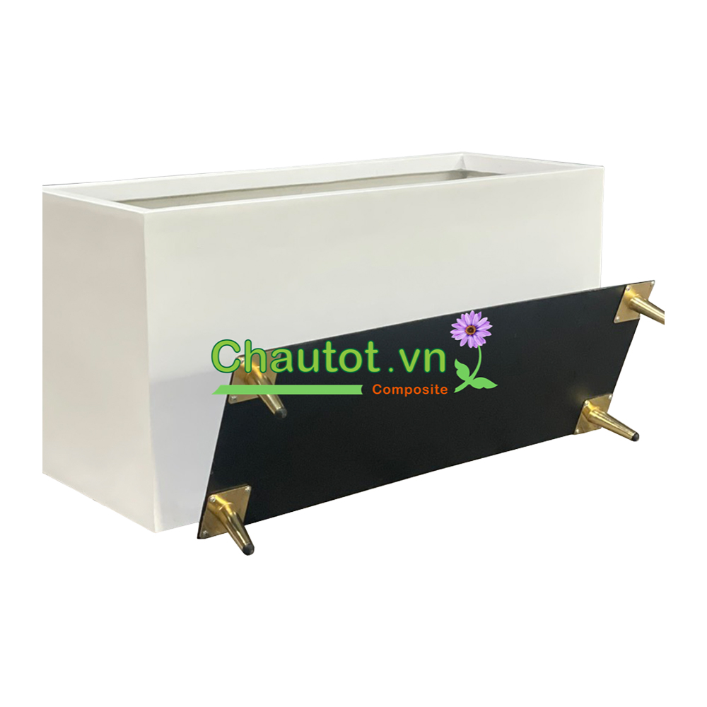 Chậu Composite Chữ Nhật kèm Chân đế BAOBINH CT2065