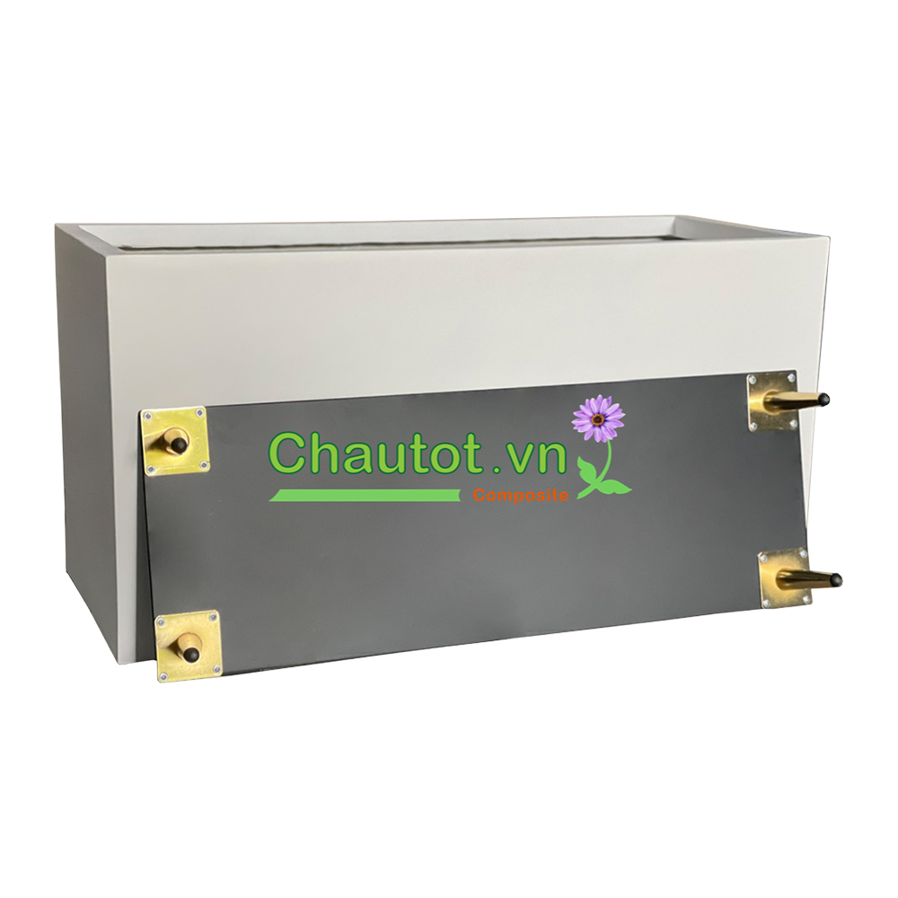 Chậu Composite Chữ Nhật kèm Chân đế BAOBINH CT2065
