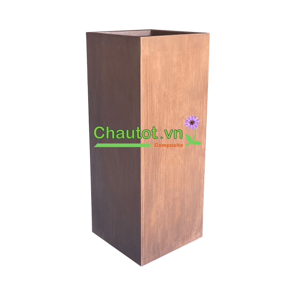 Chậu Composite Vuông Cao BAOBINH - CT2021
