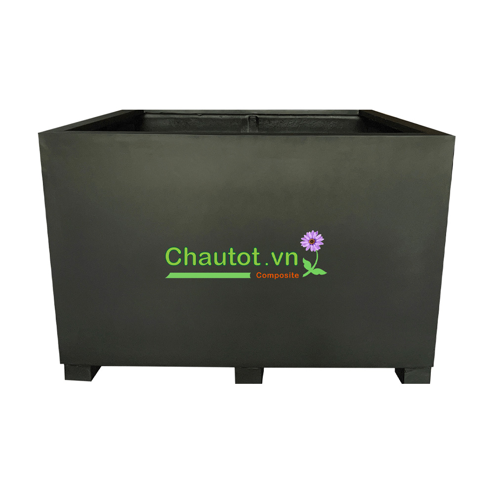 Chậu Composite Vuông Có Chân BAOBINH - CT2022