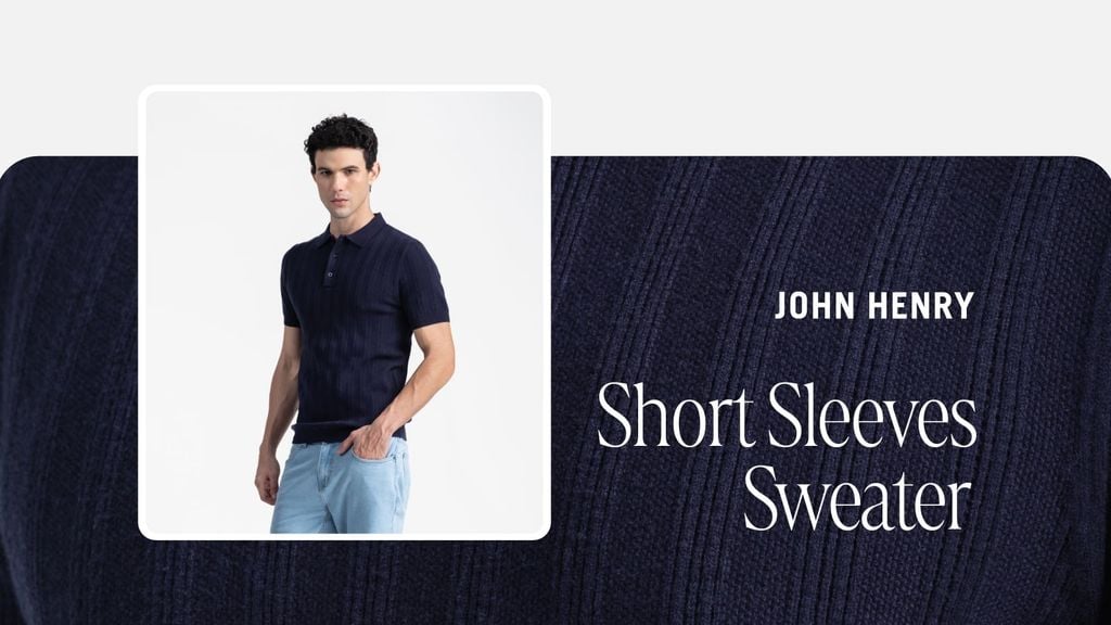 SHORT SLEEVES SWEATER | ÁO LEN POLO NGẮN TAY CHO PHONG CÁCH THANH LỊCH