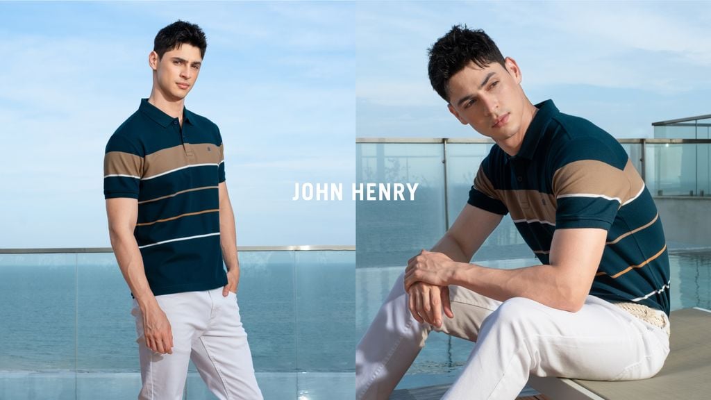 NÂNG TẦM PHONG CÁCH HÈ VỚI ÁO POLO SỌC NGANG​