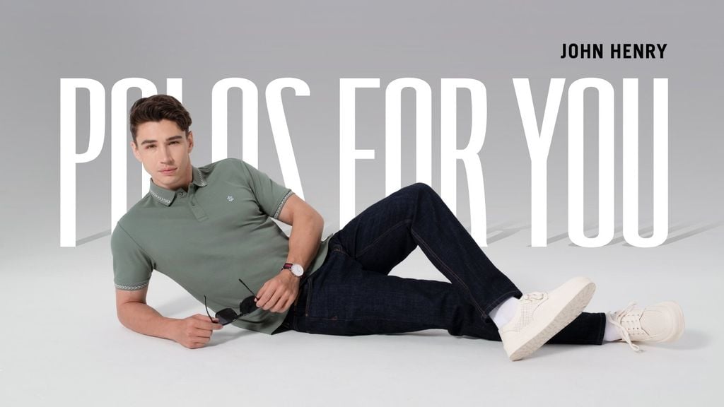 POLO JOHN HENRY – CHUẨN PHONG CÁCH PHÁI MẠNH