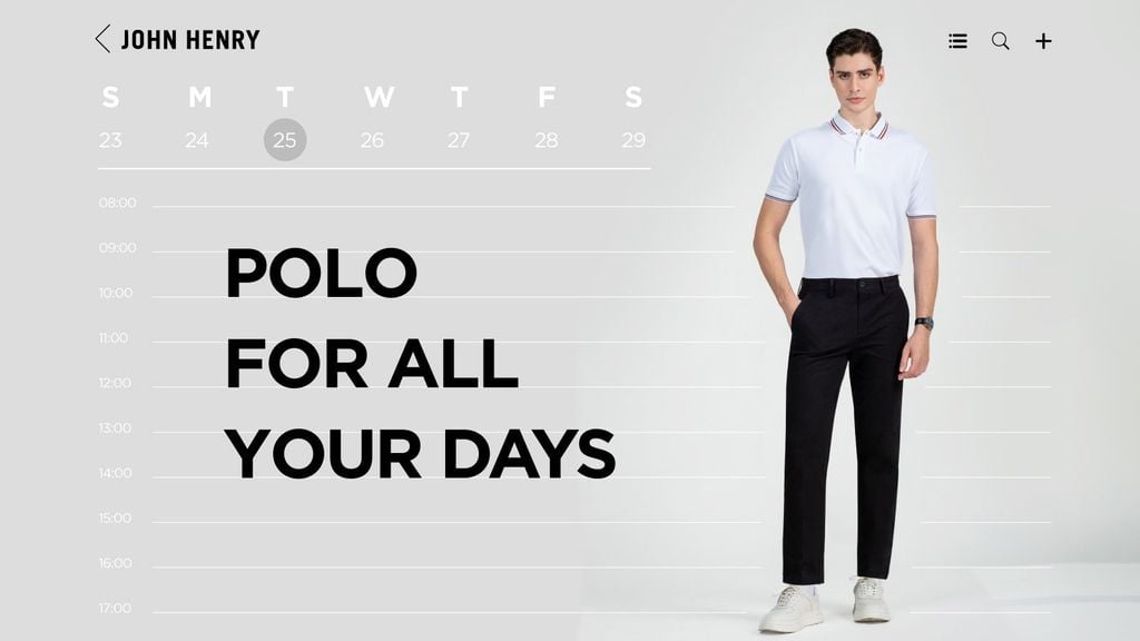 POLO FOR ALL YOUR DAYS | SỰ LỰA CHỌN LINH HOẠT CHO MỌI LỊCH TRÌNH