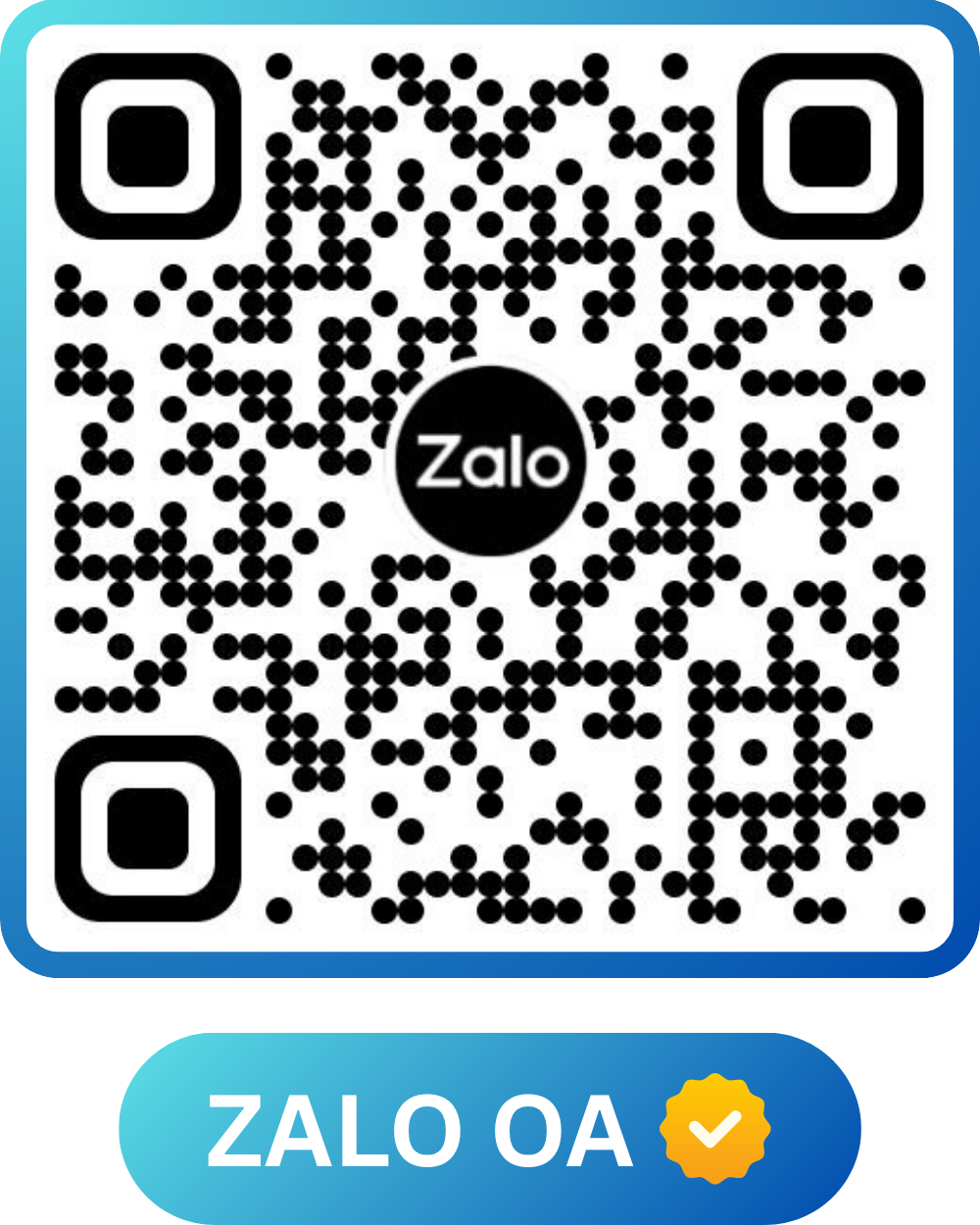 Quét mã QR Zalo OA John Henry