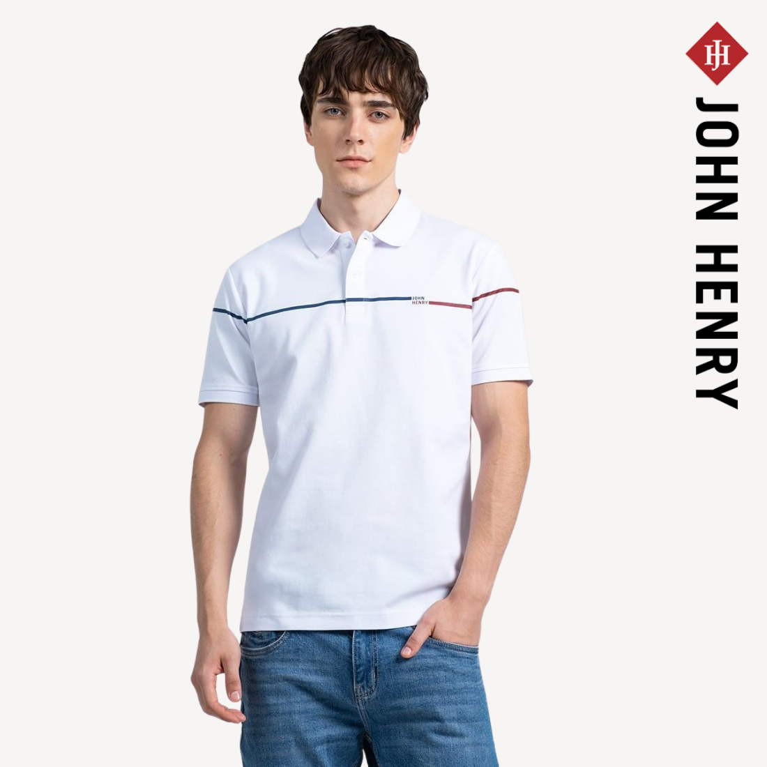 Áo Polo Nam Trẻ Trung Form Ôm