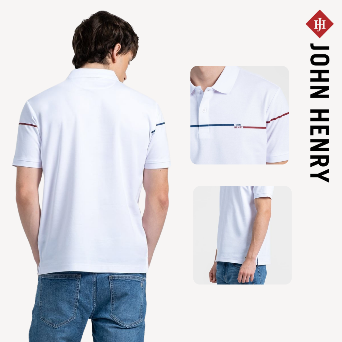 Áo Polo Nam Trẻ Trung Form Ôm