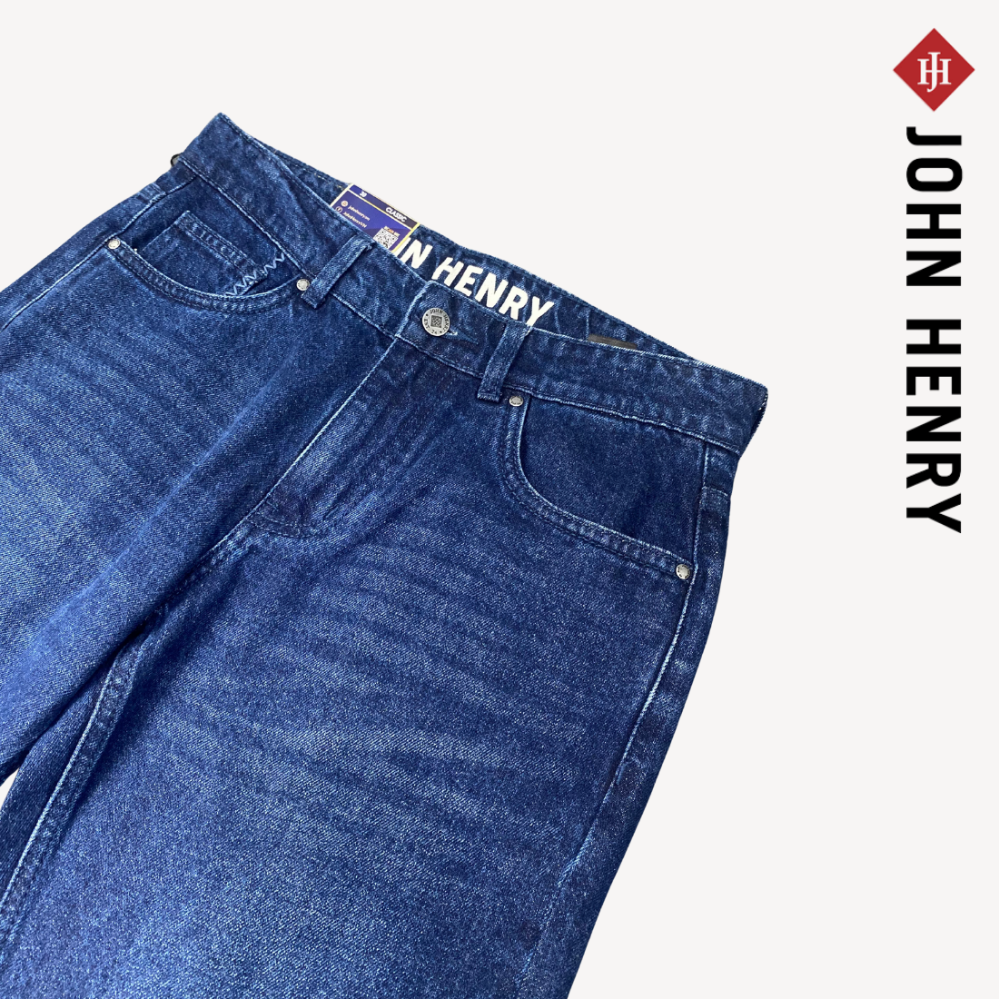 Quần Jeans Nam Classic Form Rộng