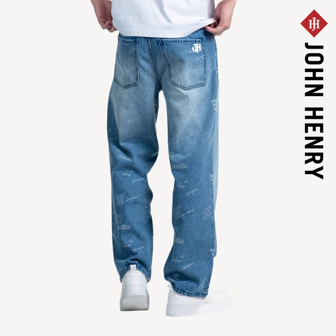Quần Jeans Baggy Năng Động