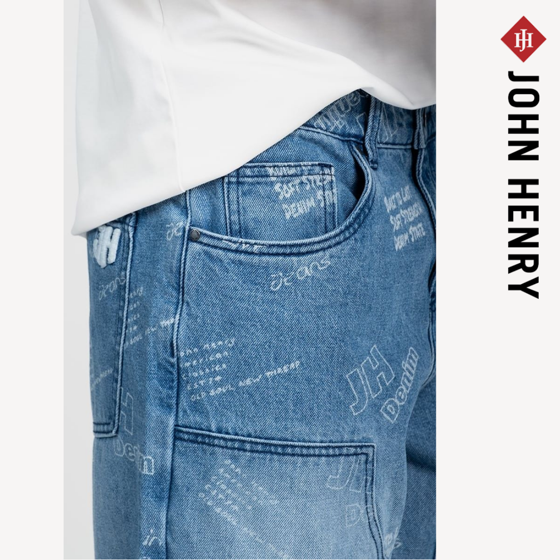 Quần Jeans Baggy Năng Động