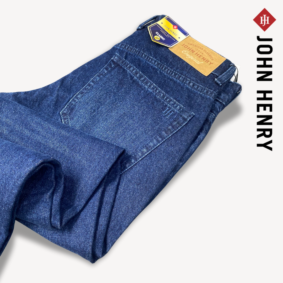 Quần Jeans Nam Classic Form Rộng