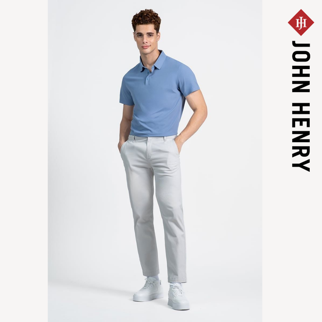 Quần Khaki Nam Basic Thanh Lịch