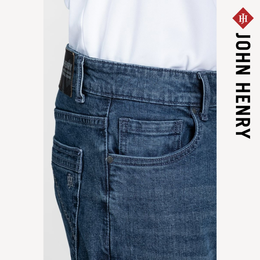 Quần Jeans Nam Regular Form Vừa