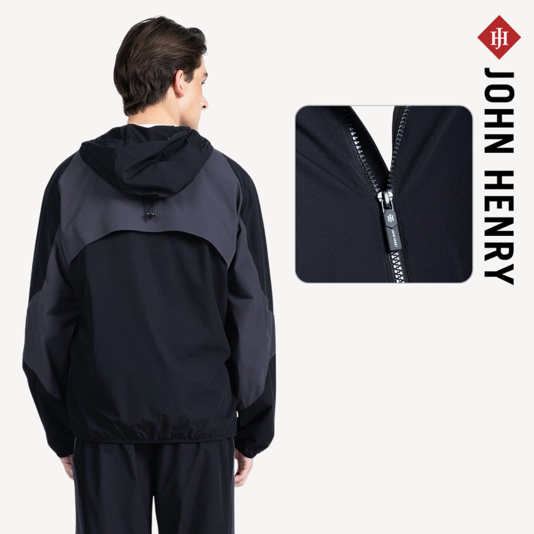 Áo Khoác Nam Phao Mỏng Năng Động